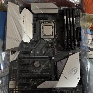 Asus Z370 + i7 8700k + 64gb + 550w + ryuo iii 240