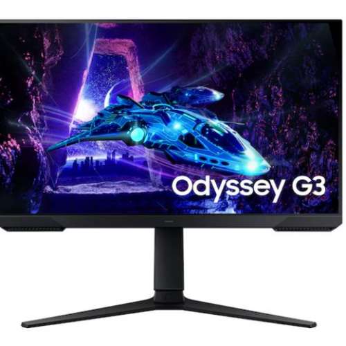 全新港行Samsung 三星27吋Odyssey G3 FHD VA 180Hz 電競顯示器LS27DG302ECXXK