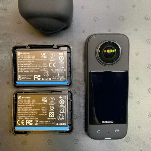 [觀塘實體店] 二手 Insta360 X3 (共2電+鏡頭保護套)  行貨 *S72281* | Insta360 香...