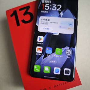99%新一加OnePlus 13 國行版黑曜秘境 24GB/1TB齊盒連全新配件保養到26年7月