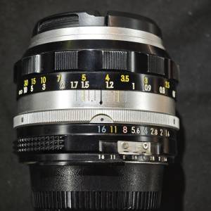 Nikon 50/1.4 NIKKOR SC AI 尼康 50mm 50 鏡片通透冇花冇霉微塵 成像銳利 對焦環順...