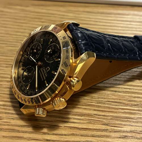 OMEGA 18K ROSE GOLD WATCH