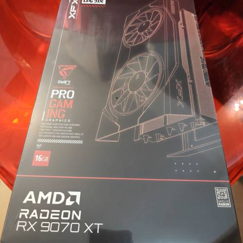 99%新 (Ver. 2.0) XFX Redeon RX 9070 XT Dual Fan Graphics Card