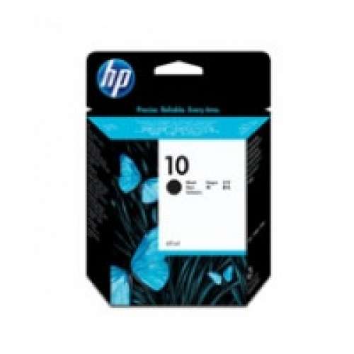 HP 10 黑色墨盒 (C4844A)