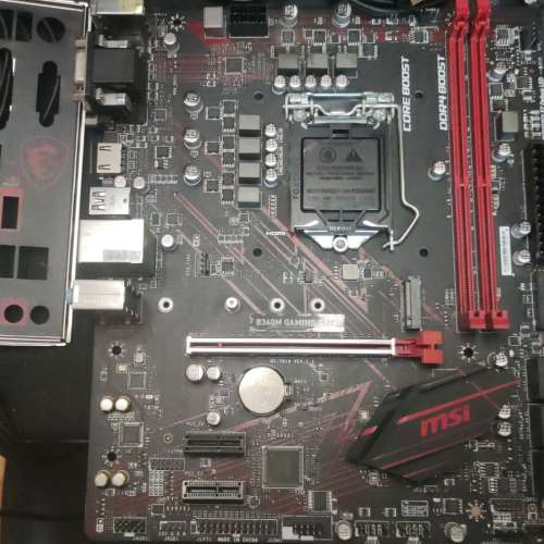 B360M GAMING PLUS Micro ATX主版 ((正版Window10Pro)) Socket 1151 支援8、9代CPU
