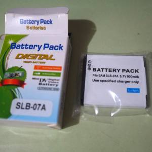 全新'SLB-07A'三星電池加全新usb叉電器一套售/Samsung PL150 PL151 ST45 ST50 ST50...