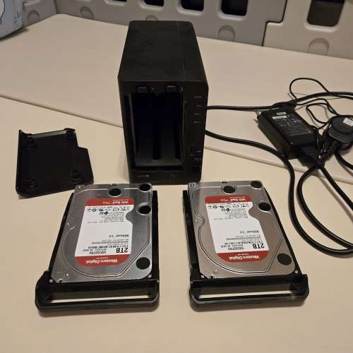 Synology DS 218+ 連WD Red 2TB 2隻