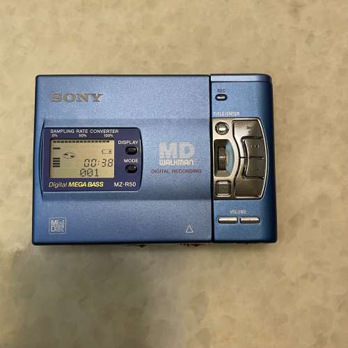 sony mz-r50 md player md walkman 全正常 可試