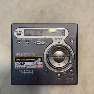 sony mz-g750 md player md walkman 全正常 可試