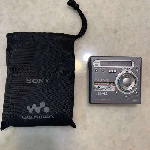 sony mz-g750 md player md walkman 全正常 可試