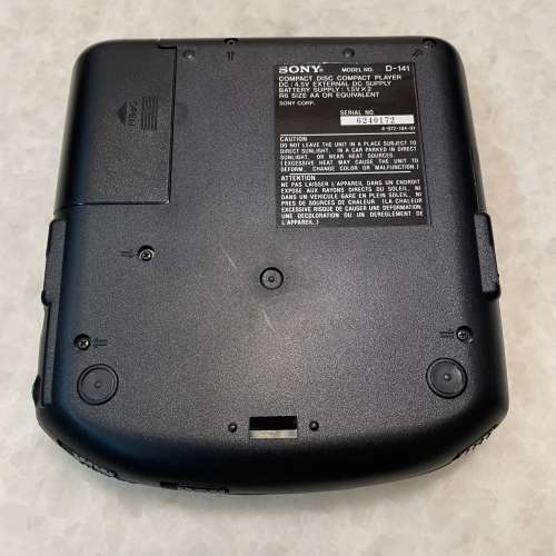 sony d-141 discman walkman cd player 全正常 可試