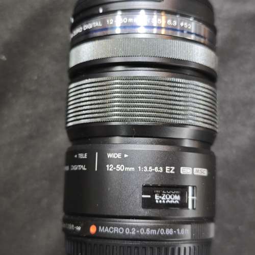 olympus 12-50 macro 微距 12mm 50mm 奧林巴斯 1 2 50 M43 M4/3 鏡片通透冇花冇霉 ...
