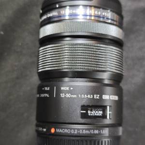 olympus 12-50 macro 微距 12mm 50mm 奧林巴斯 1 2 50 M43 M4/3 鏡片通透冇花冇霉 ...