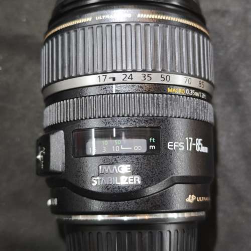 Canon 17-85 IS USM EFS 佳能 17mm 85mm 17 85 鏡片通透冇花冇霉微塵 98%new 功能全...
