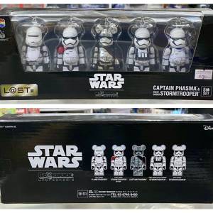 MEDICOM BE@RBRICK UNBREAKABLE STAR WARS LAST賞 5體SET