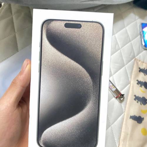iphone 15 pro max 港行有單有盒