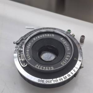SCHNEIDER SUPER-ANGULON 90MM F6.8 快門準 玻璃清