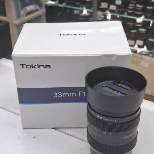 TOKINA SZ 33MM F1.2 LIKE NEW FULL SET SONY E MOUNT