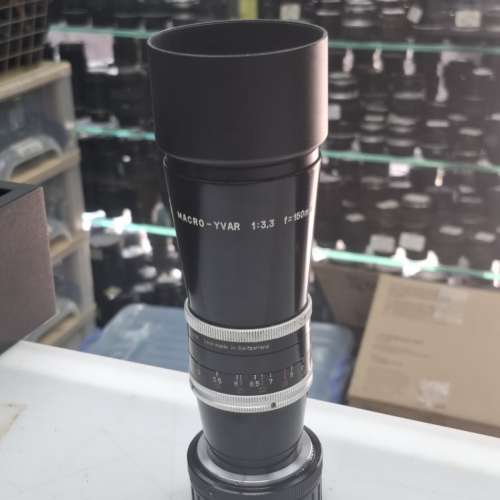 MACRO-YVAR 150MM F3.3 MOVIE LENS NIKON MOUNT 無限遠準 玻璃清