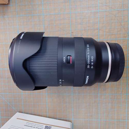 騰龍 Tamron 28-200 f2.8-5.6 Di III RXD Sony E-mount 90%新 有盒