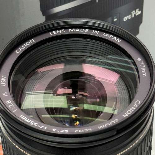 Canon EF-S 17-55mm f/2.8 IS USM, 95% New Condition. Full Set!