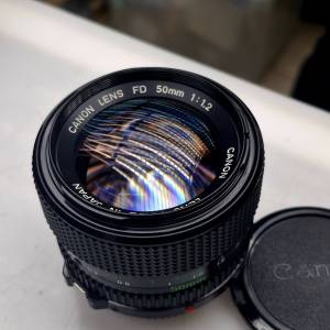 CANON FD 50MM F1.2 LENS