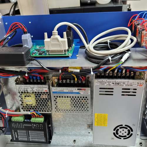 30w 專業雷射雕刻機 laser, 極少用㡬乎全新, 連旋轉雷射雕刻頭,