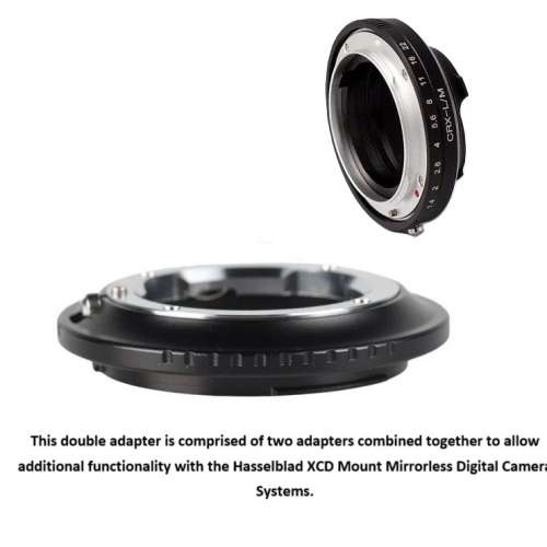 Contarex (CRX) Mount SLR Lens And Leica M Rangefinder To Hasselblad XCD