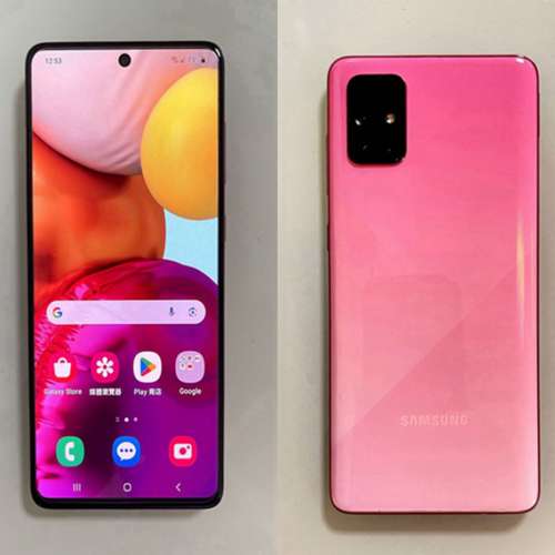 Samsung  A71 8+128GB Pink Color 粉紅色