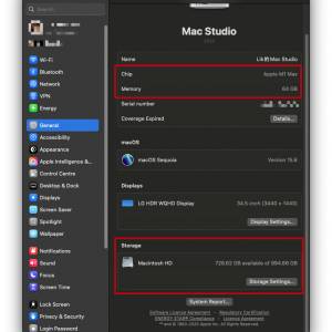 Apple Mac Studio M1 Max (64GB/1TB)