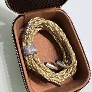 恒民 純銀鍍金箔耳機線 2 pin 4.4