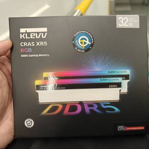 Klevv Cras Xr5 Rgb 6000 C40 16GB X2. 共32GB