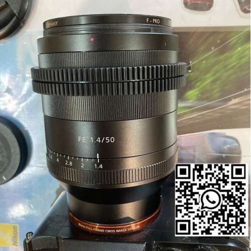 Repair Cost Checking For Sony FE ZEISS Planar T* 50mm F/1.4  Lens Cleaning