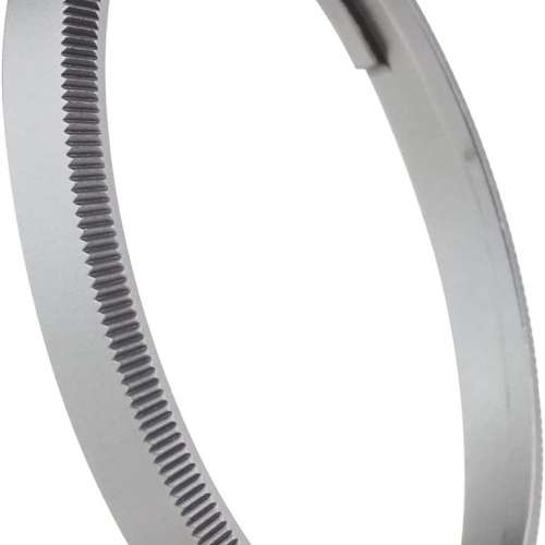 Haoge Silver Grey Metal Decorate Ring For RICOH GR3X / GRIIIX Camera (RRC-GR3XT)