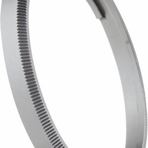 Haoge Silver Grey Metal Decorate Ring For RICOH GR3X / GRIIIX Camera (RRC-GR3XT)