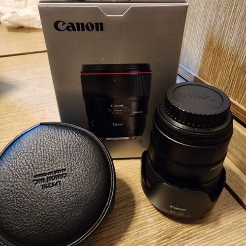 Canon EF 35mm f/1.4L II 90% New 行貨