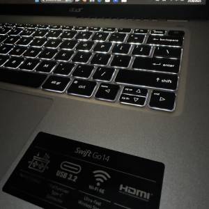 Acer Swift Go 14 ,  AMD Ryzen R5-7530U ,  16GB LPDDR4X RAM 512GB PCIe
