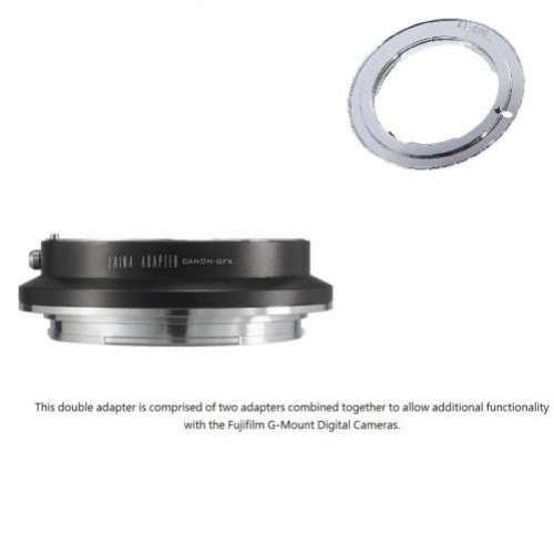 Lens Mount Double Adapter For Nikon And Canon EOS  To Fujifilm G-Mount Digital