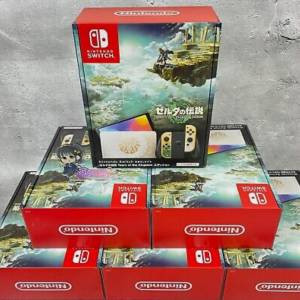 任天堂 Switch 64 GB OLED 控制台 Splatoon 3 版盒二手完好