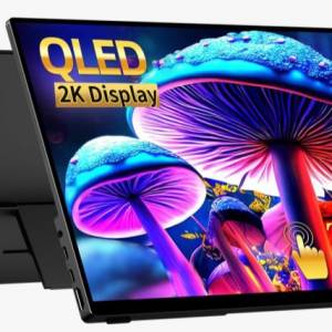 Zoho Z162KQT-V1 16吋 2K QLED量子點 觸控可攜式顯示器