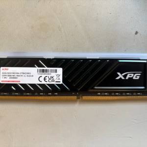 XPG DDR4 3200MHz 16GB RAM
