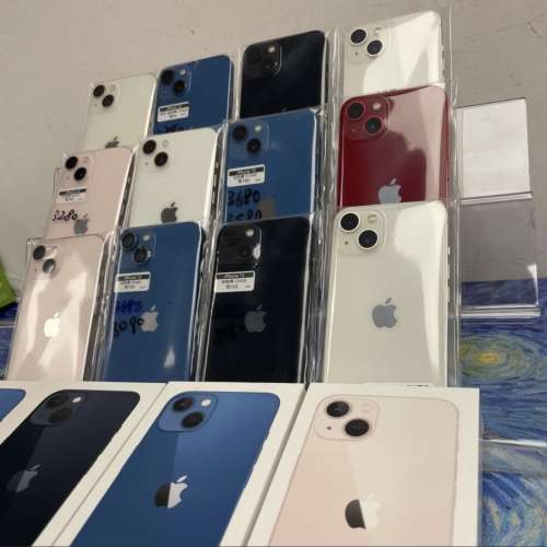 ✨性價比高質Apple iPhone 13✨/香港行貨/128,256,512GB/超抵價三鏡頭㩒用蘋果手機...