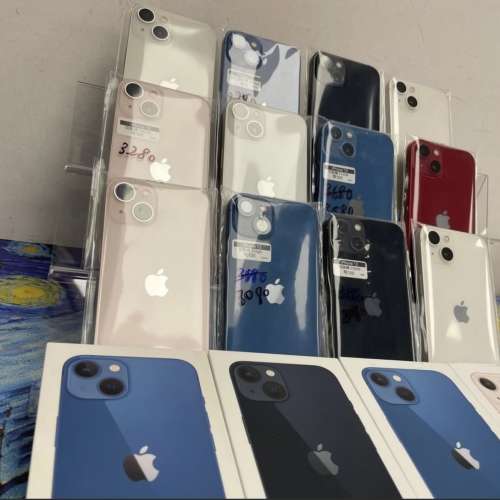 ✨性價比高質Apple iPhone 13✨/香港行貨/128,256,512GB/超抵價三鏡頭㩒用蘋果手機...