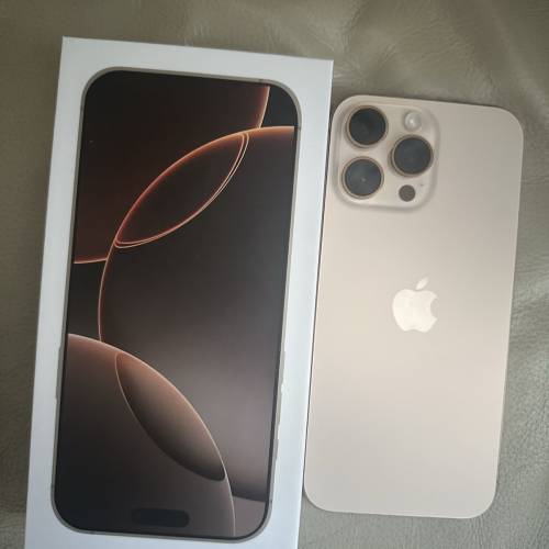 iPhone 16 pro max 512gb 沙漠色