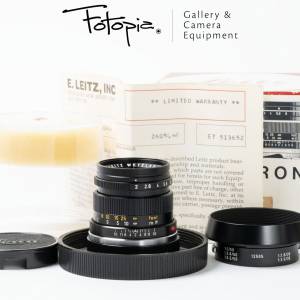 || Leica Summicron-M 50mm F2 - v3 / High Leg / Germany with full packing ||