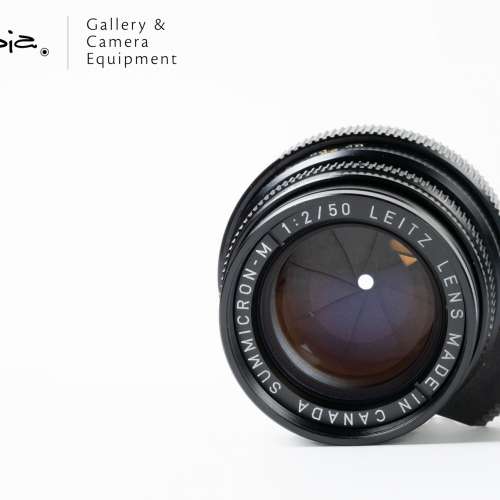 || Leica Summicron-M 50mm F2 - Black / v4 / Focusing Tab / Canada (tiger paw) ||