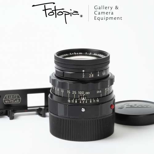 || Leica Summicron-M 50mm F2 - Kanto Repaint / v2 / Dual Range (black paint) ||