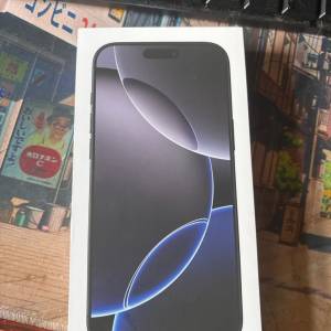 iPhone 16 pro max 256g 黑色鈦金屬