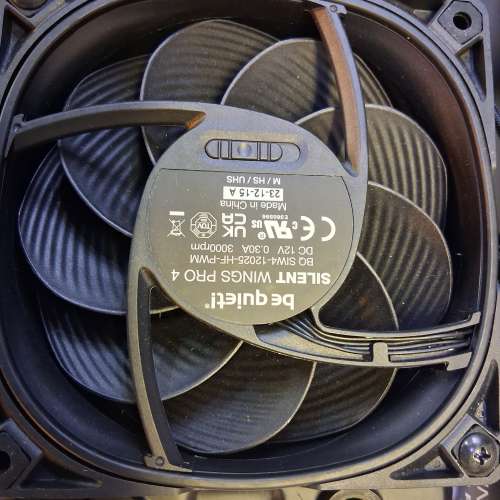 (銅片360冷排+Be quiet Silent wing pro 4 120mm fan x 3)一套價錢  有兩套,另有ek ...