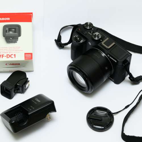 Canon PowerShot G3 X + EVF-DC1